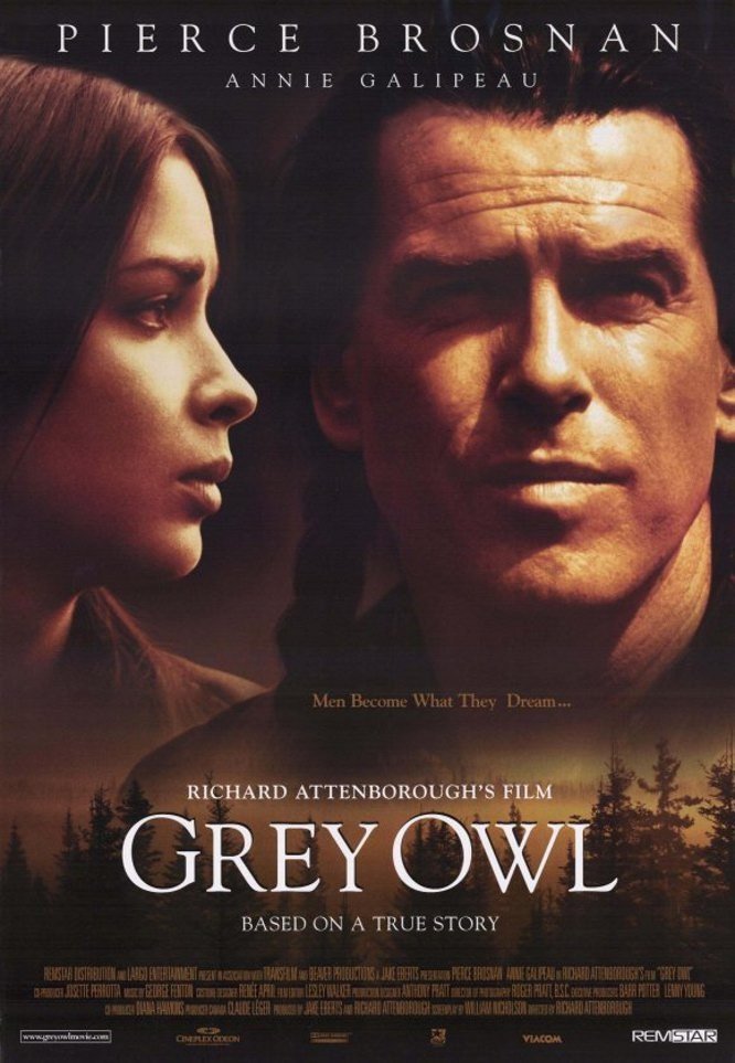 L'affiche du film Grey Owl
