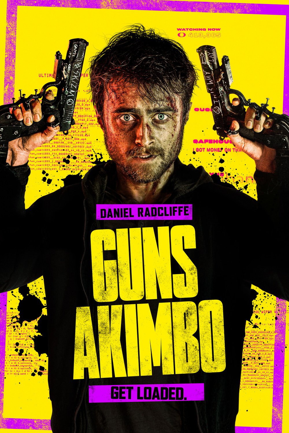 L'affiche du film Guns Akimbo