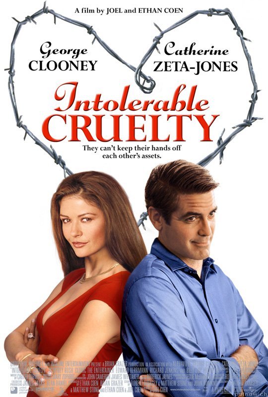 L'affiche du film Intolerable Cruelty