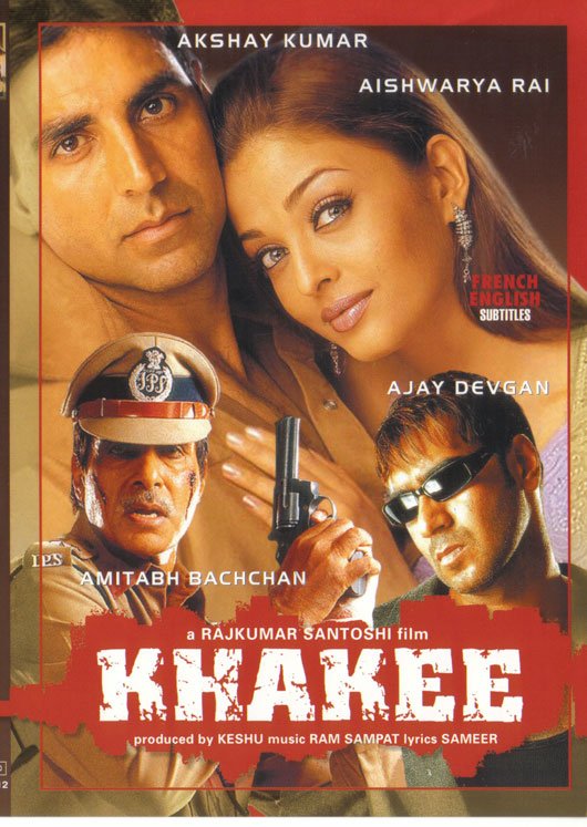 L'affiche originale du film Khakee en Hindi