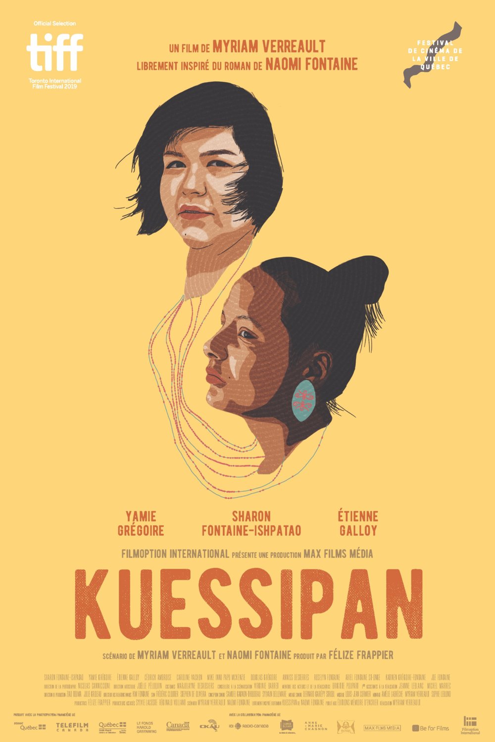 L'affiche du film Kuessipan