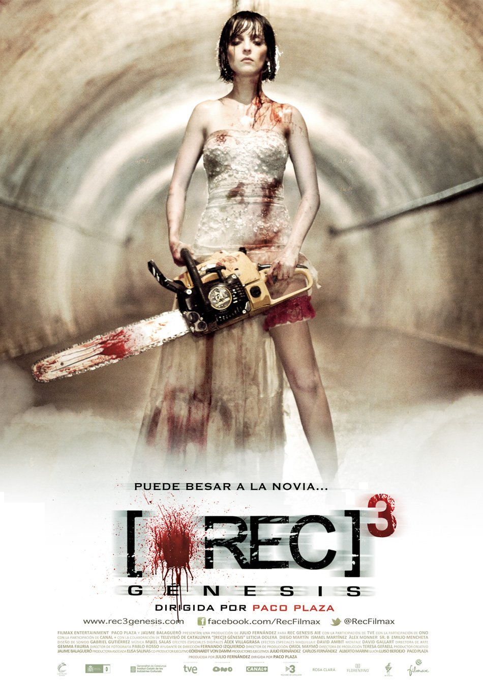 L'affiche originale du film REC 3: El origen en espagnol