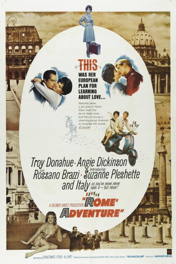 L'affiche du film Rome Adventure