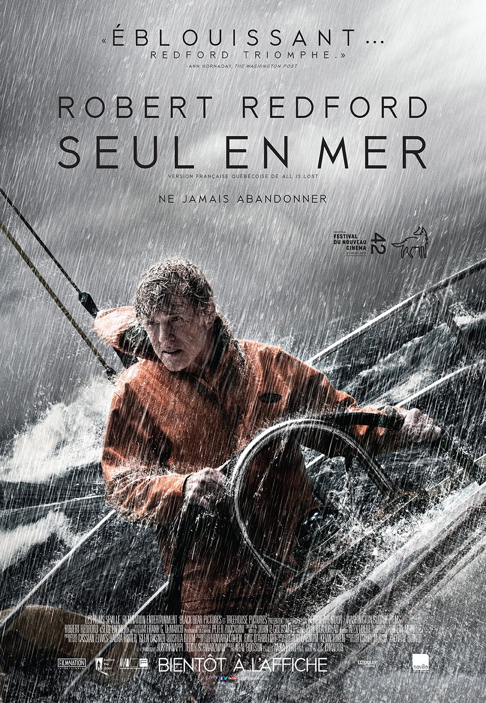 L'affiche du film Seul en Mer
