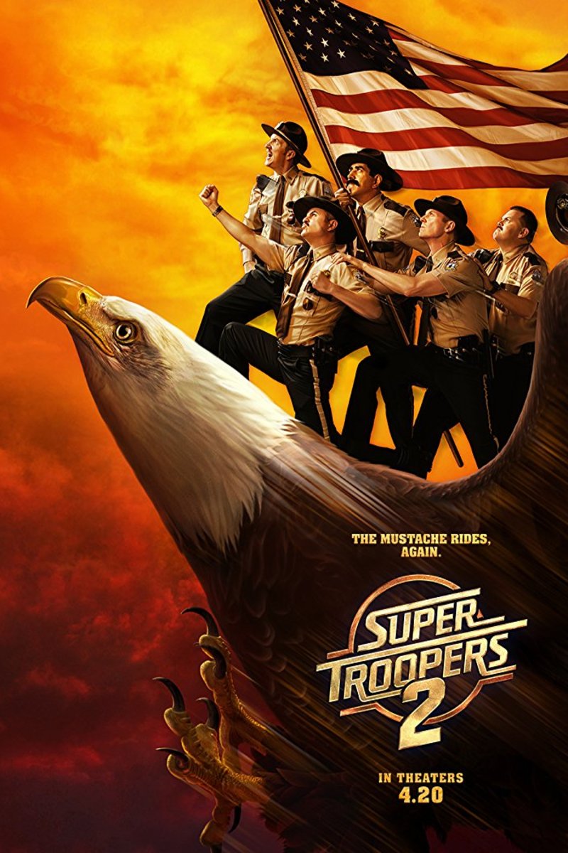 L'affiche du film Super Troopers 2