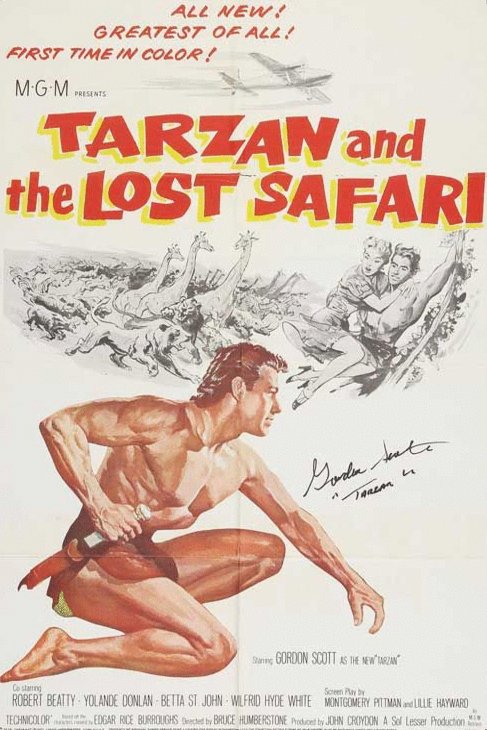 L'affiche du film Tarzan and the Lost Safari