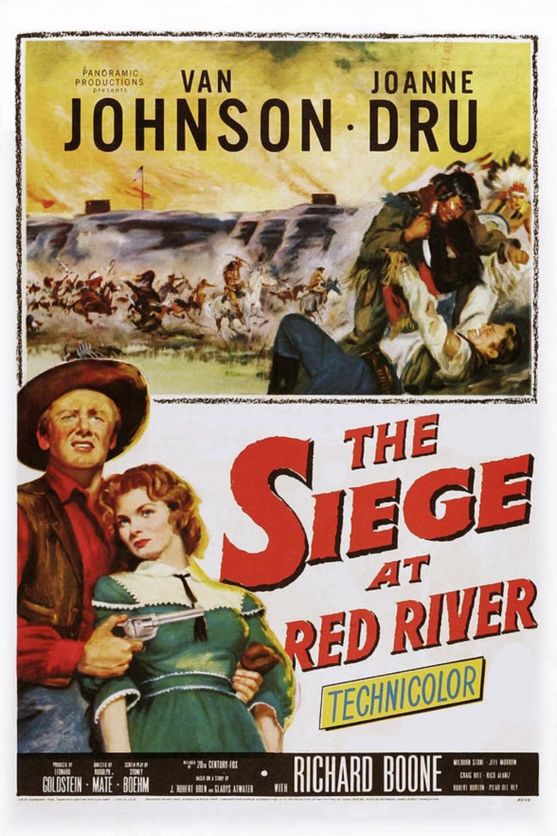 L'affiche du film The Siege at Red River