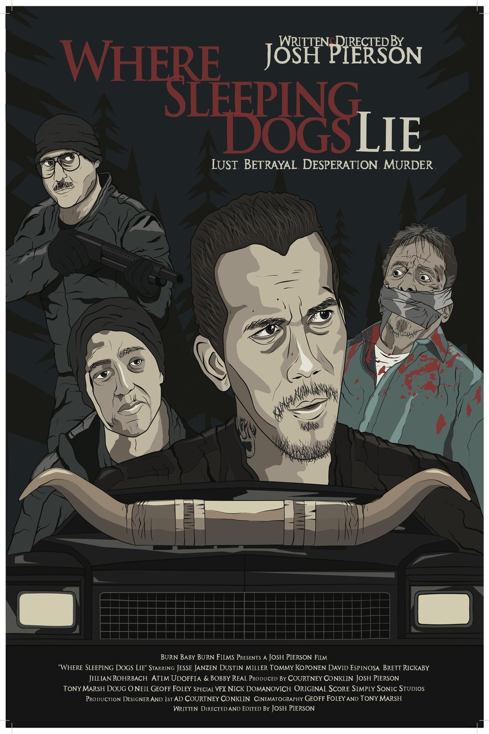 Poster of the movie Where Sleeping Dogs Lie
