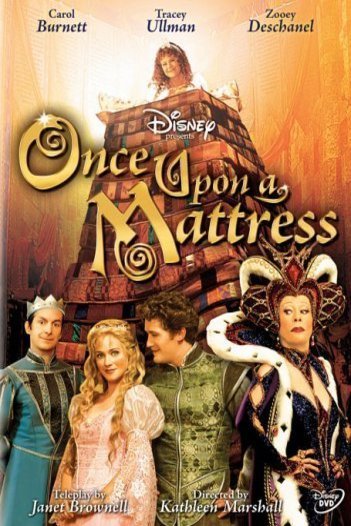 L'affiche originale du film Once Upon a Mattress en anglais