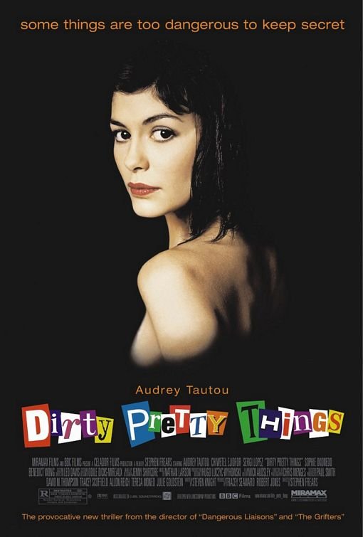 L'affiche du film Dirty Pretty Things