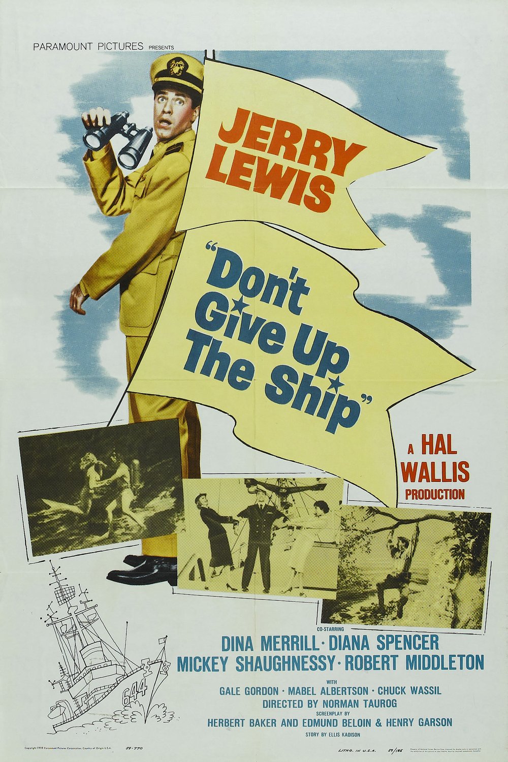 L'affiche du film Don't Give Up the Ship