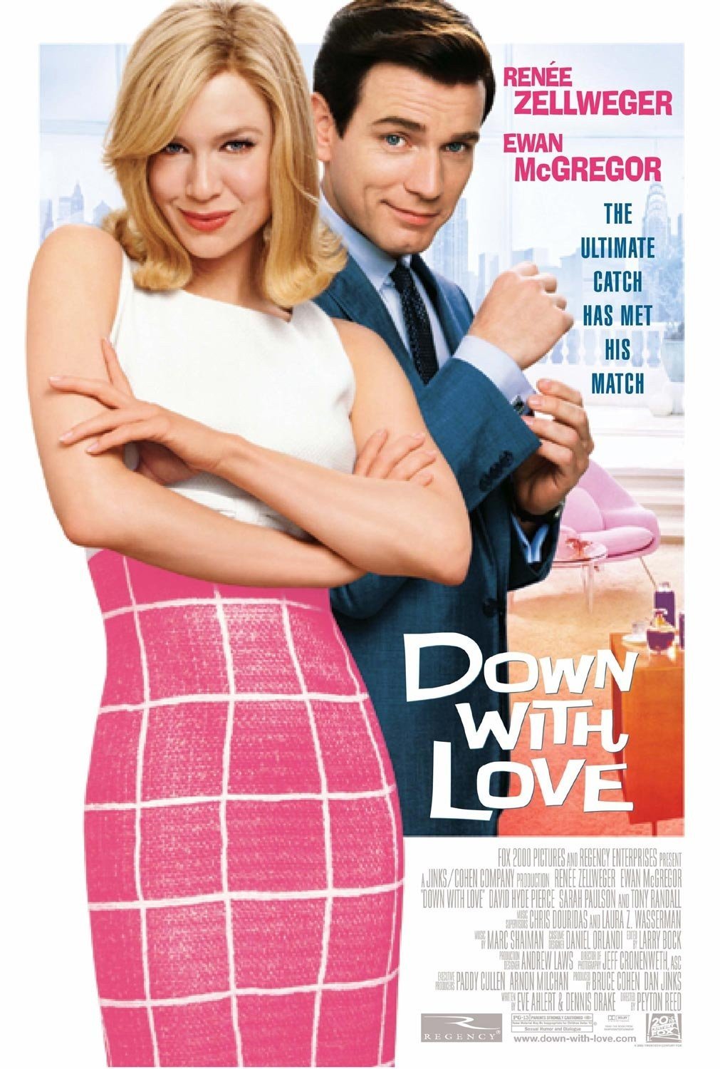L'affiche du film Down with Love