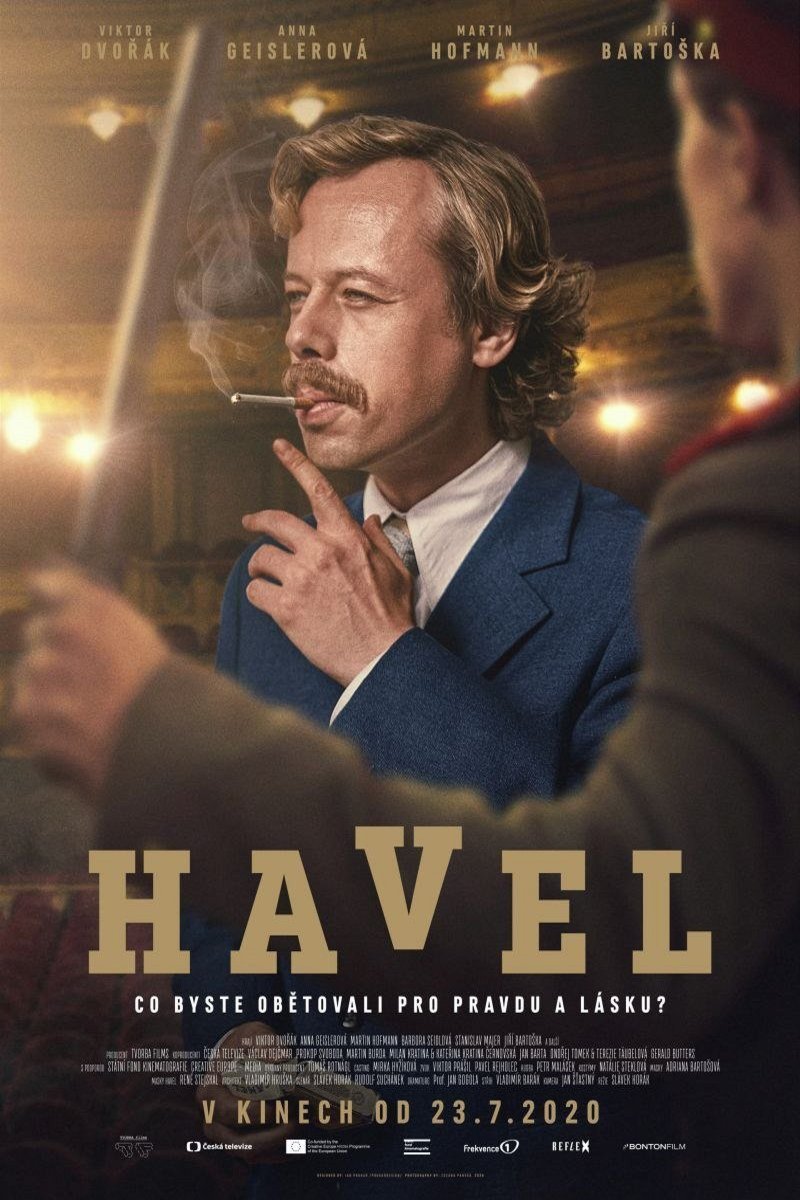 Czech poster of the movie Havel