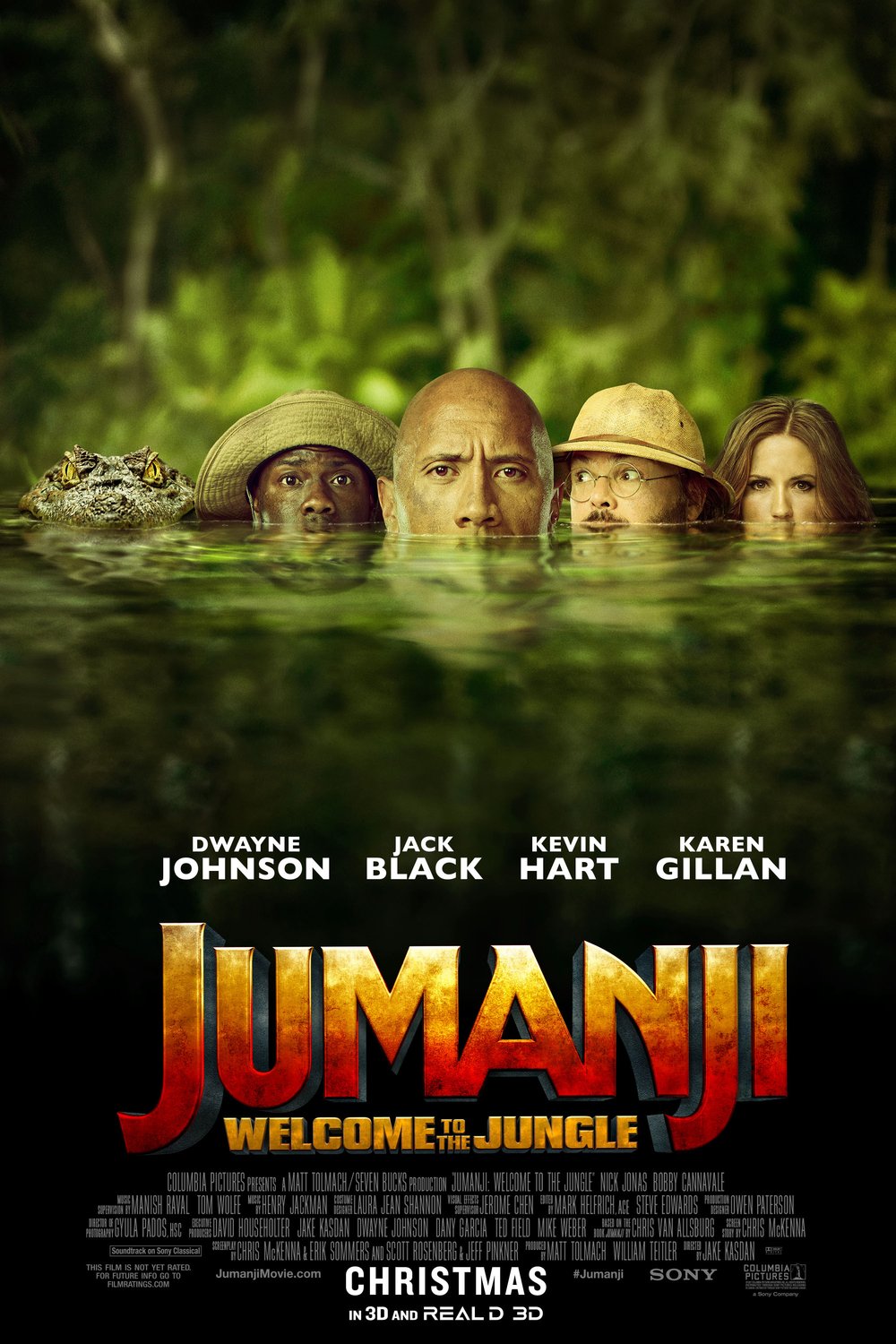 L'affiche du film Jumanji: Welcome to the Jungle