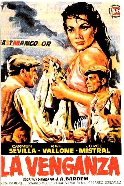 L'affiche originale du film La Venganza en espagnol