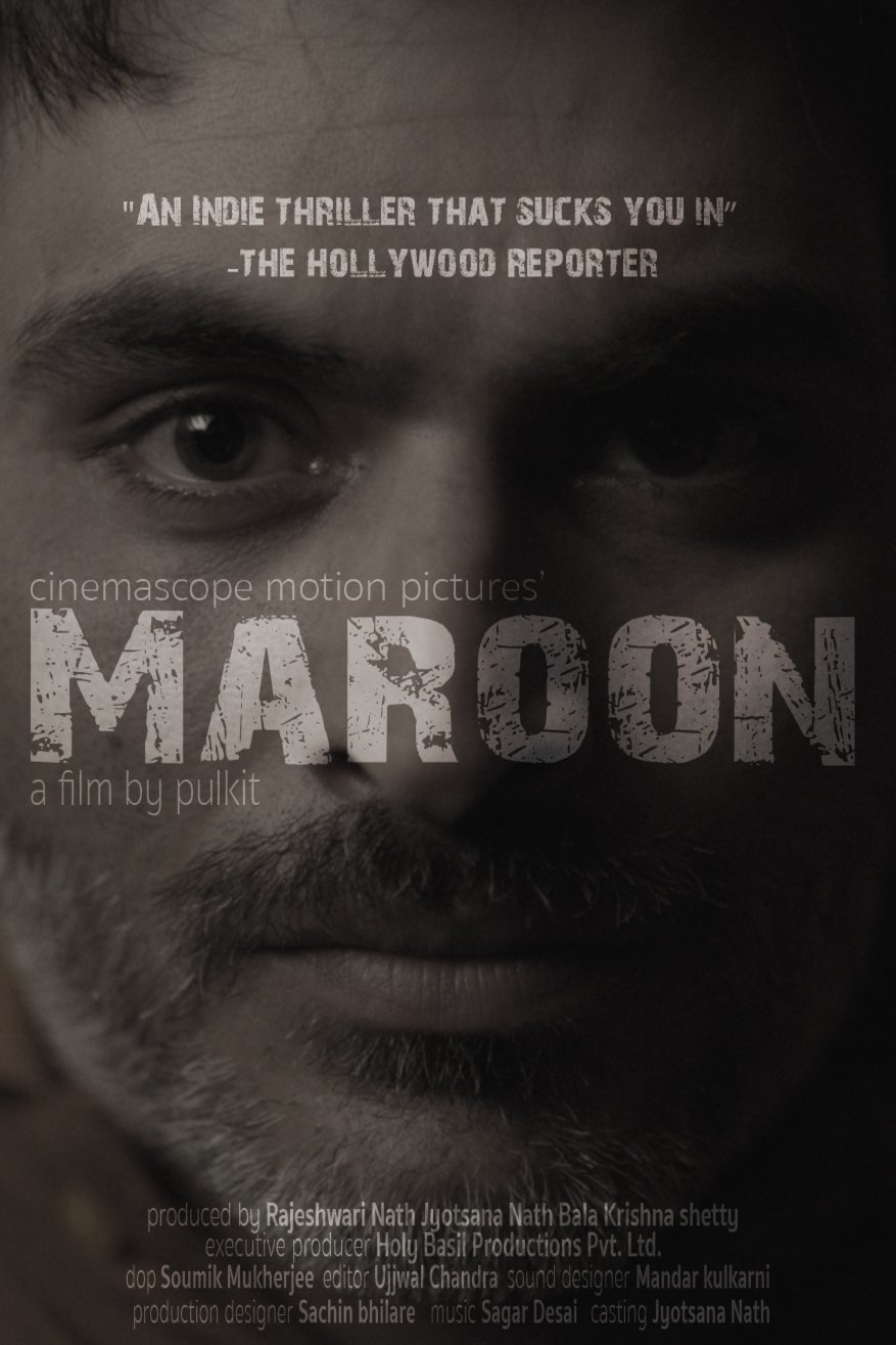 L'affiche originale du film Maroon en Hindi