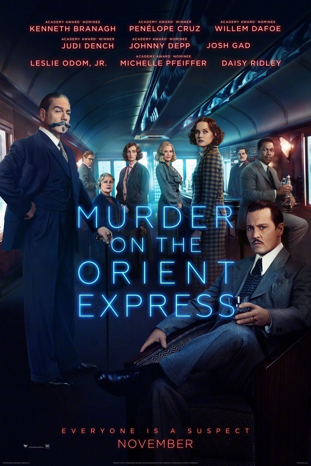 L'affiche du film Murder on the Orient Express