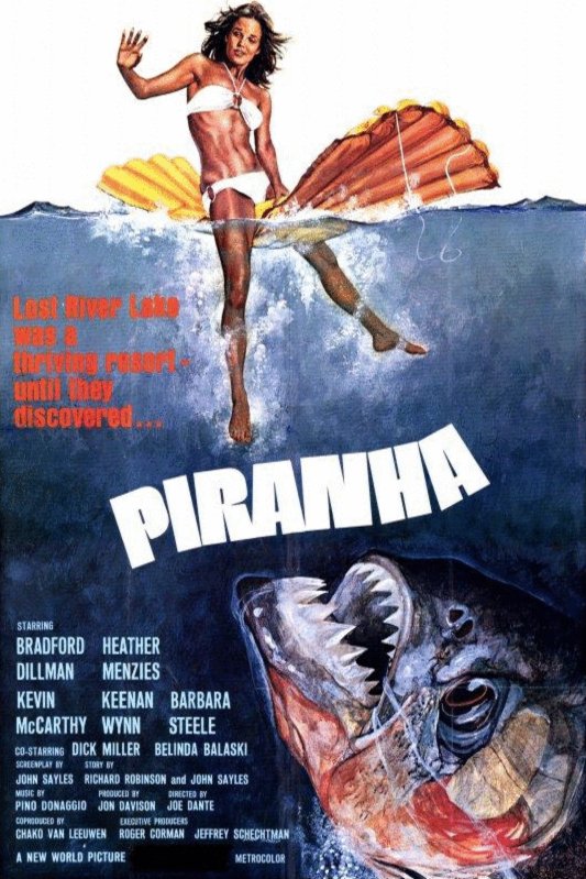 L'affiche du film Piranha