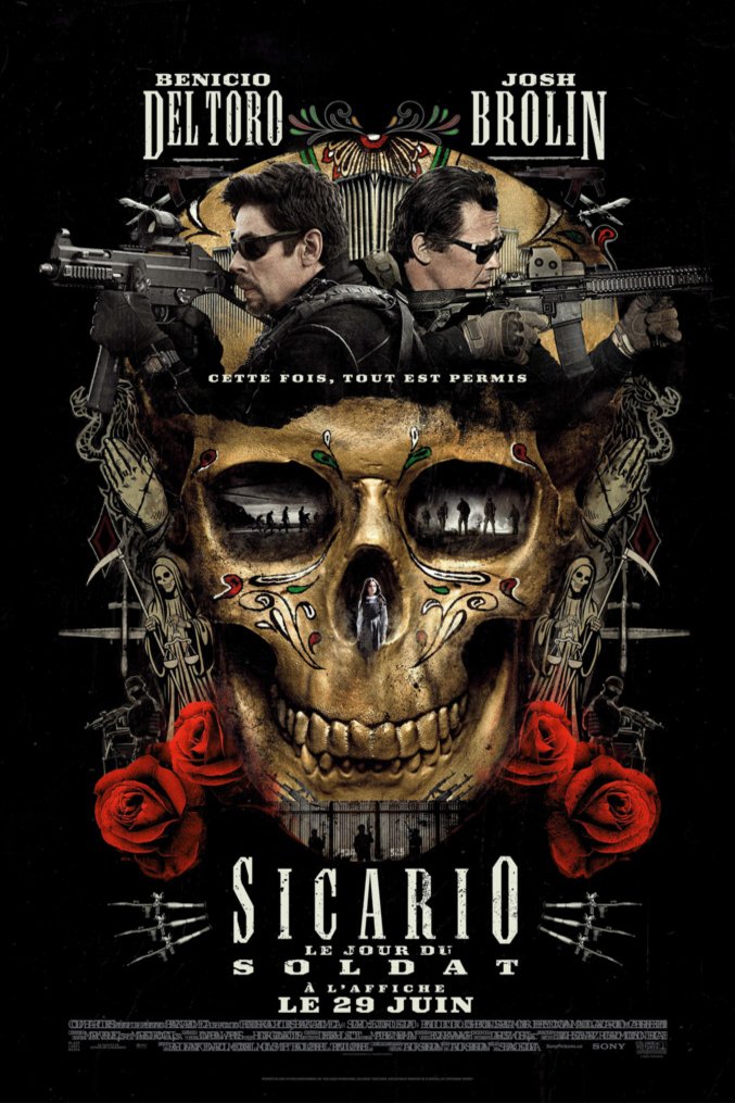 L'affiche du film Sicario: Le jour du soldat