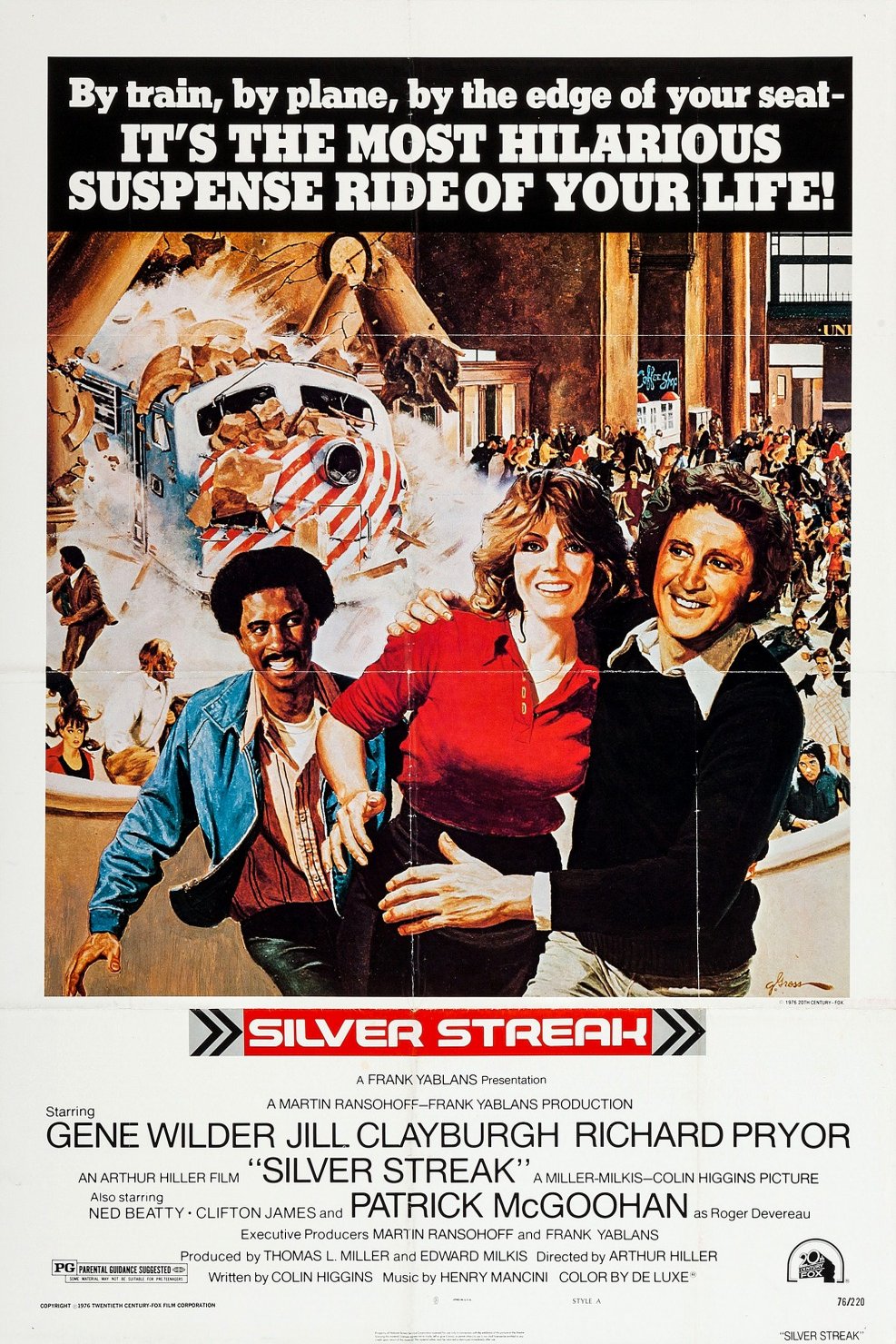 L'affiche du film Silver Streak