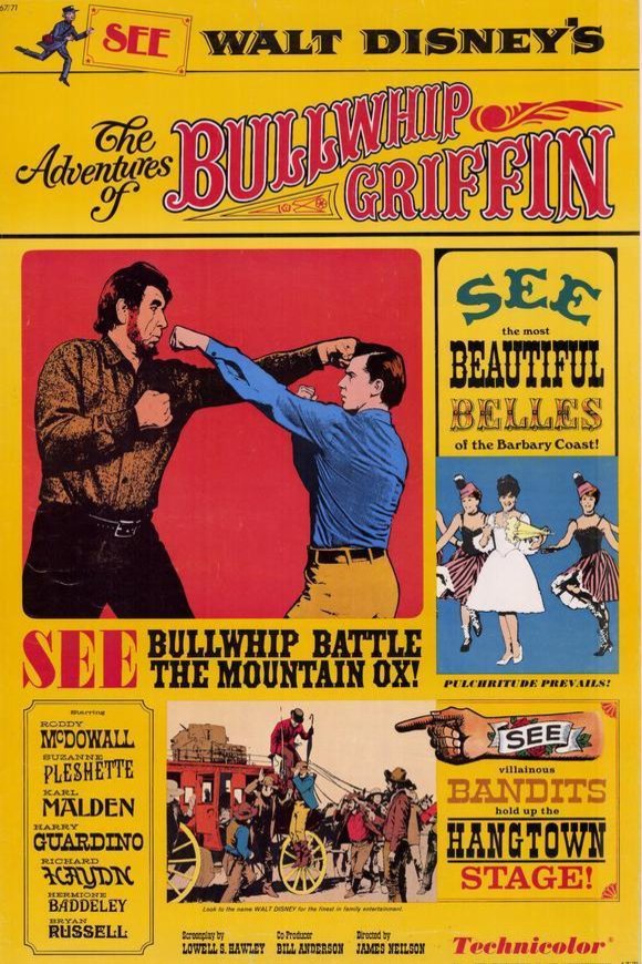 L'affiche du film The Adventures of Bullwhip Griffin