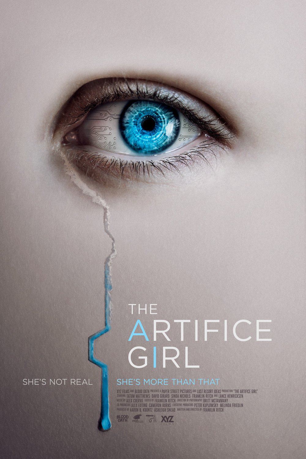 L'affiche du film The Artifice Girl
