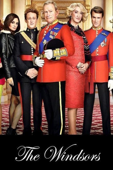 English poster of the movie The Windsors