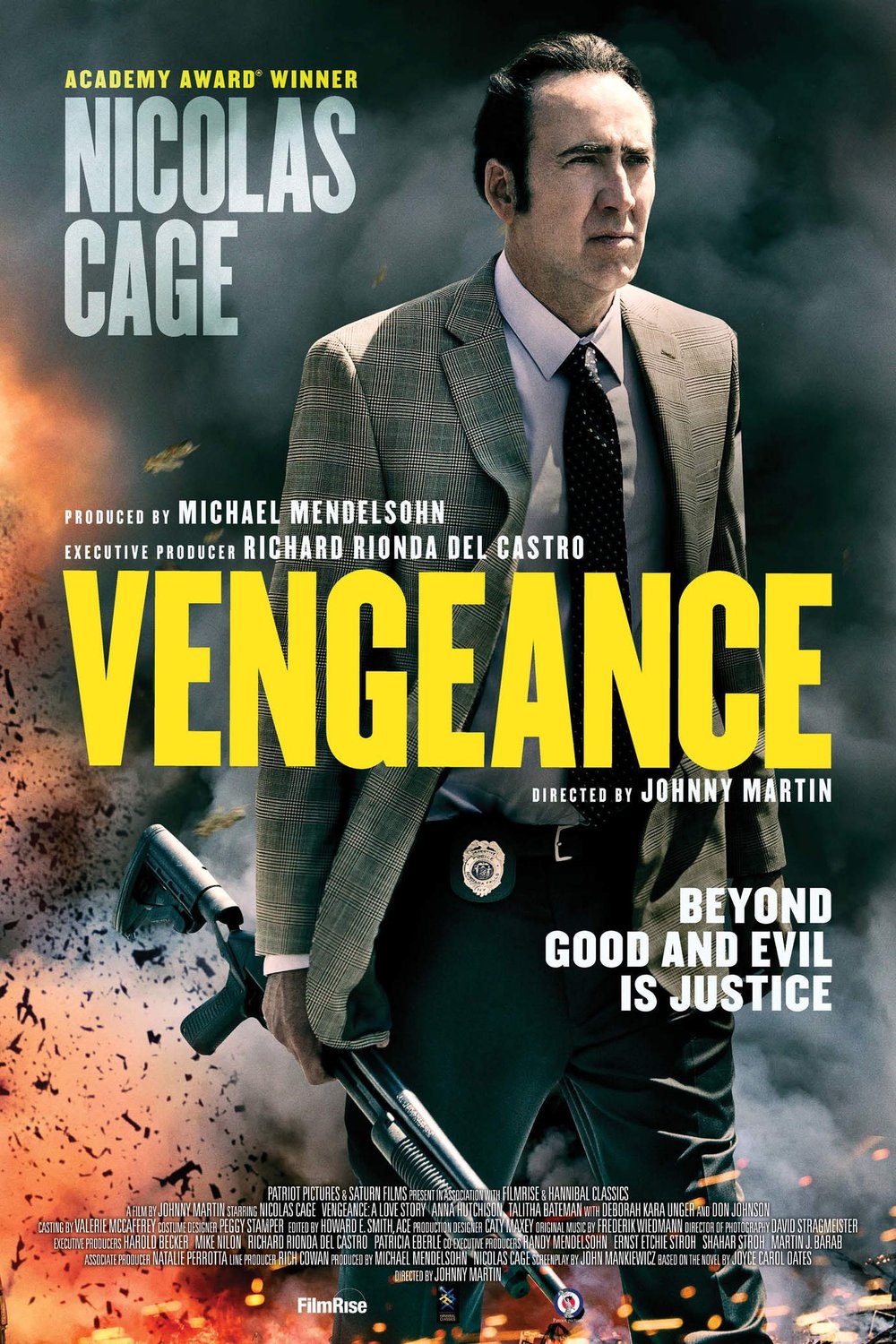 L'affiche du film Vengeance: A Love Story