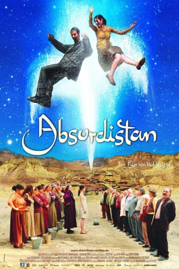 L'affiche originale du film Absurdistan en russe