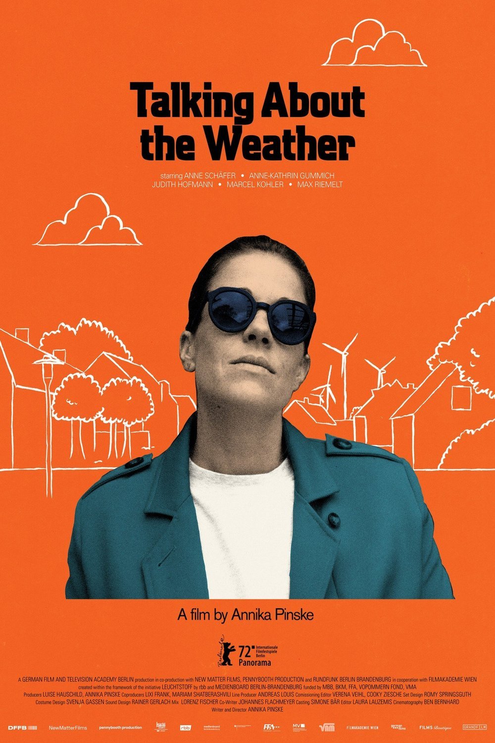 German poster of the movie Alle reden übers Wetter