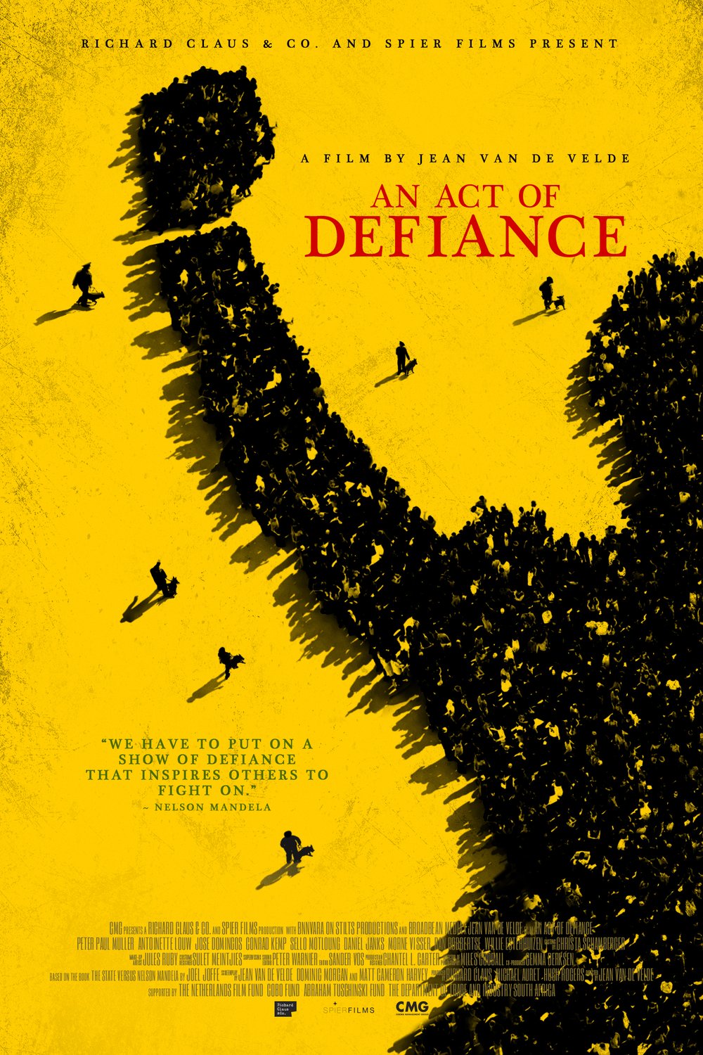 L'affiche du film An Act of Defiance