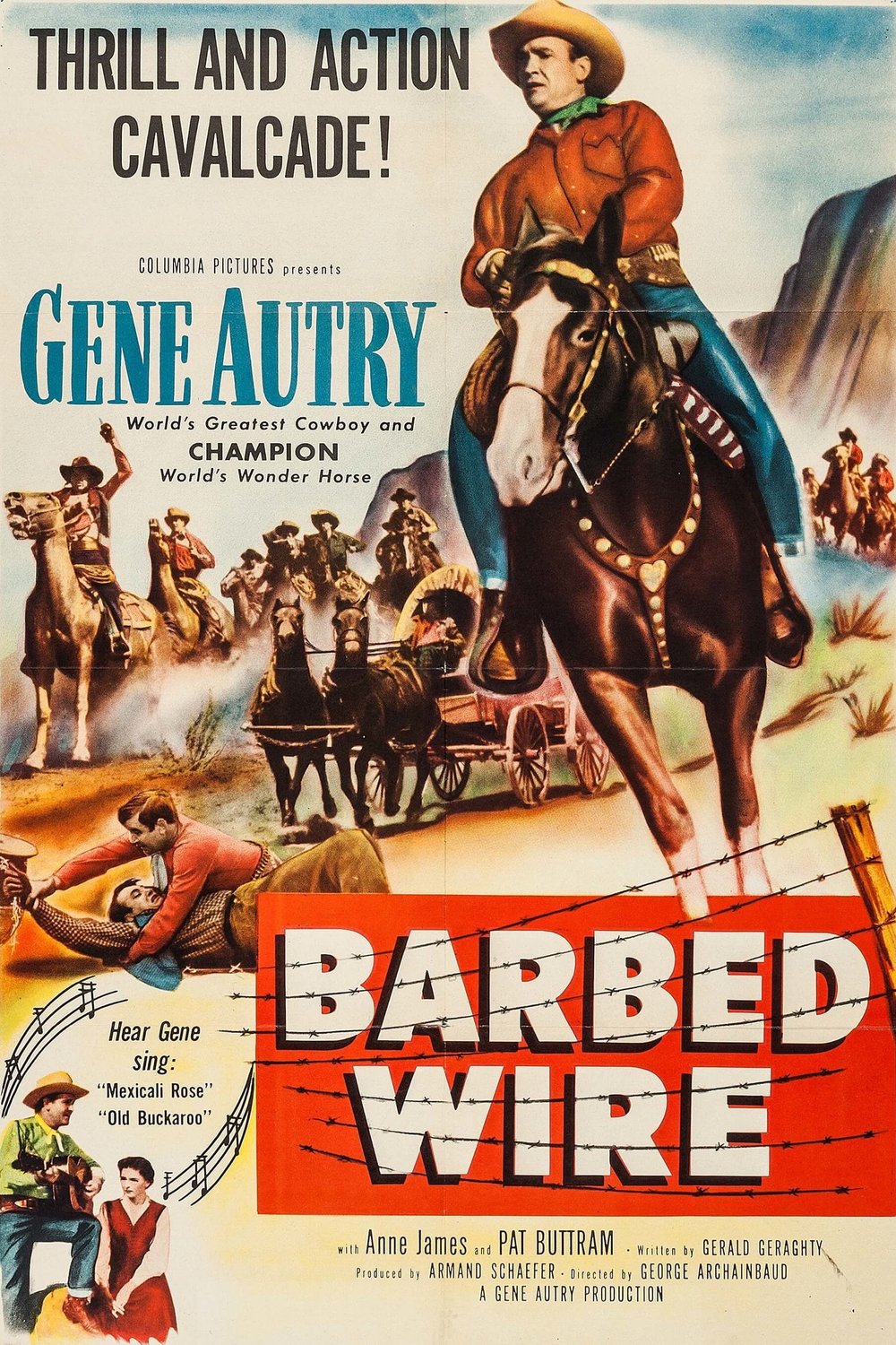 L'affiche du film Barbed Wire