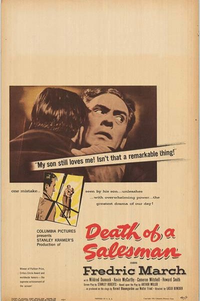 L'affiche du film Death of a Salesman