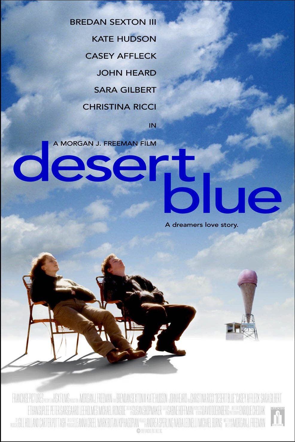 L'affiche du film Desert Blue