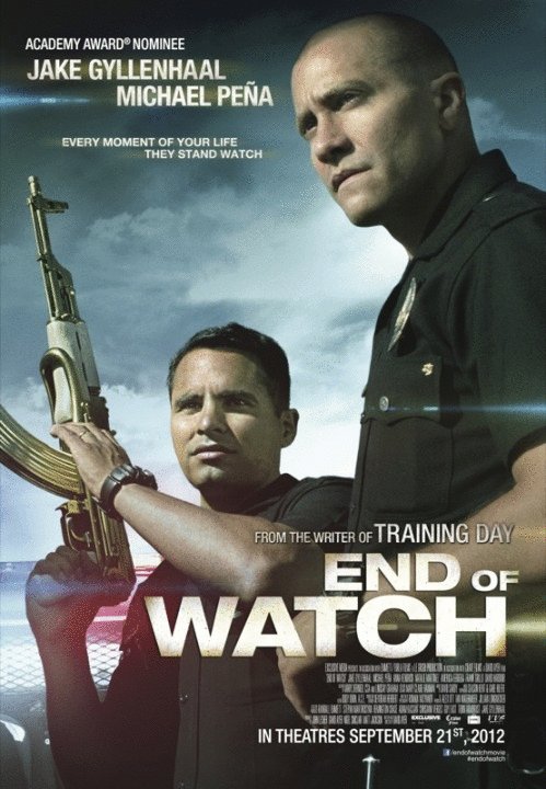 L'affiche du film End of Watch