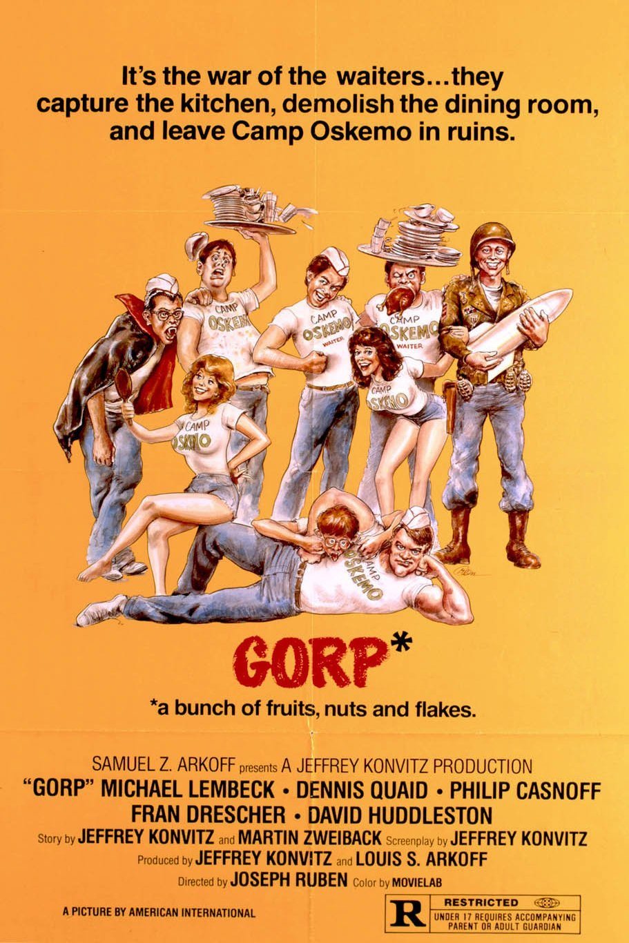 L'affiche du film Gorp