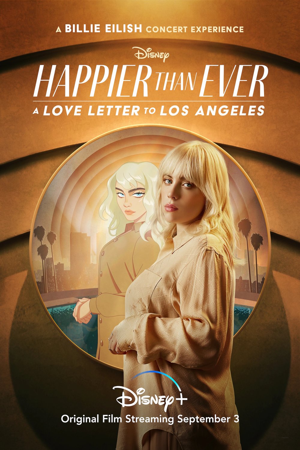 L'affiche du film Happier Than Ever: Une lettre d'amour à Los Angeles
