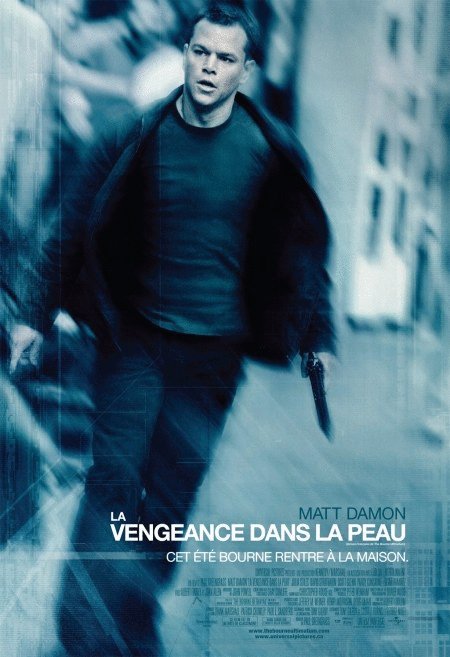 L'affiche du film La Vengeance dans la peau