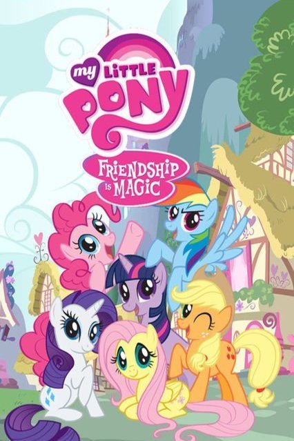 L'affiche du film My Little Pony: Friendship Is Magic