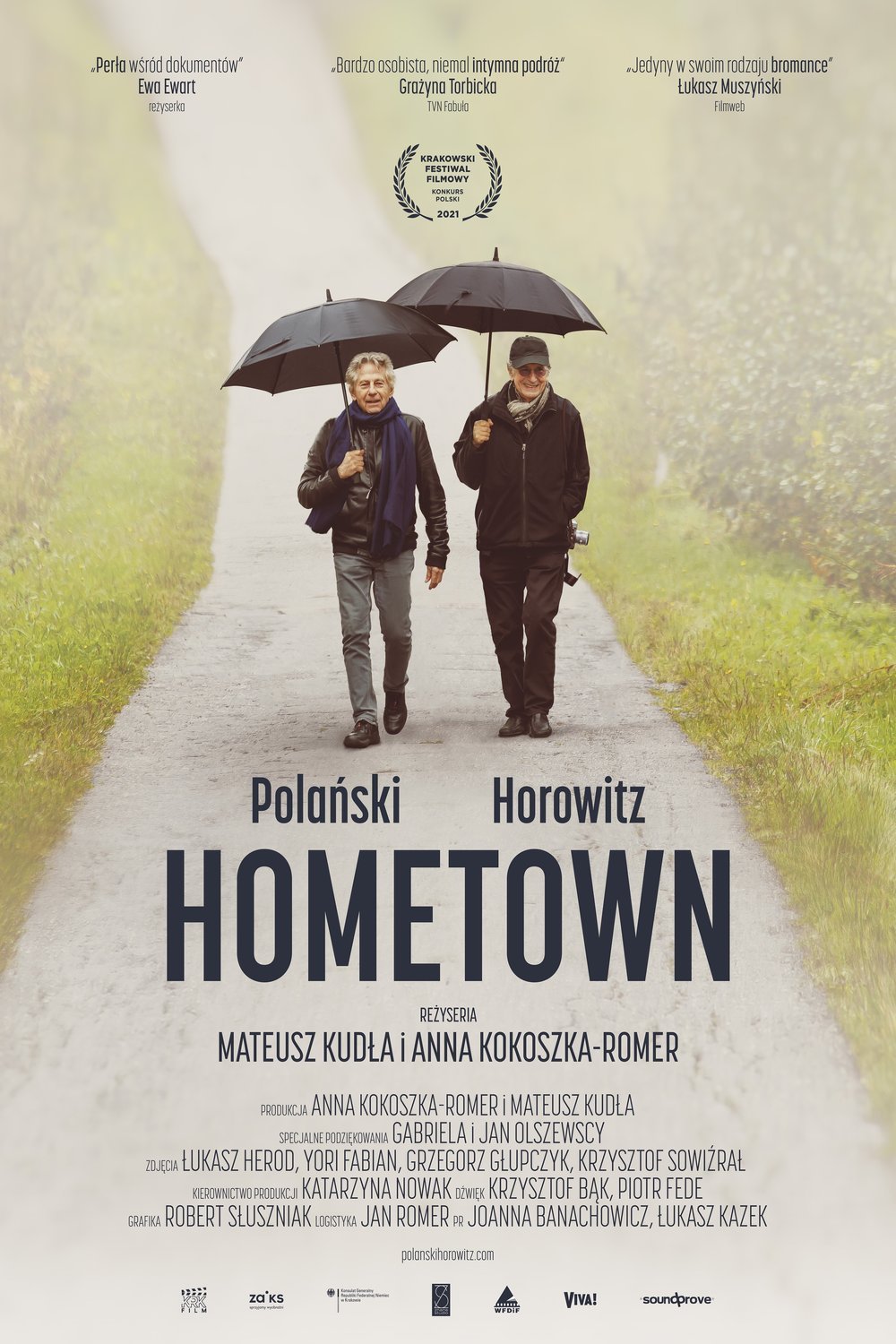 L'affiche originale du film Polanski, Horowitz. Hometown en polonais