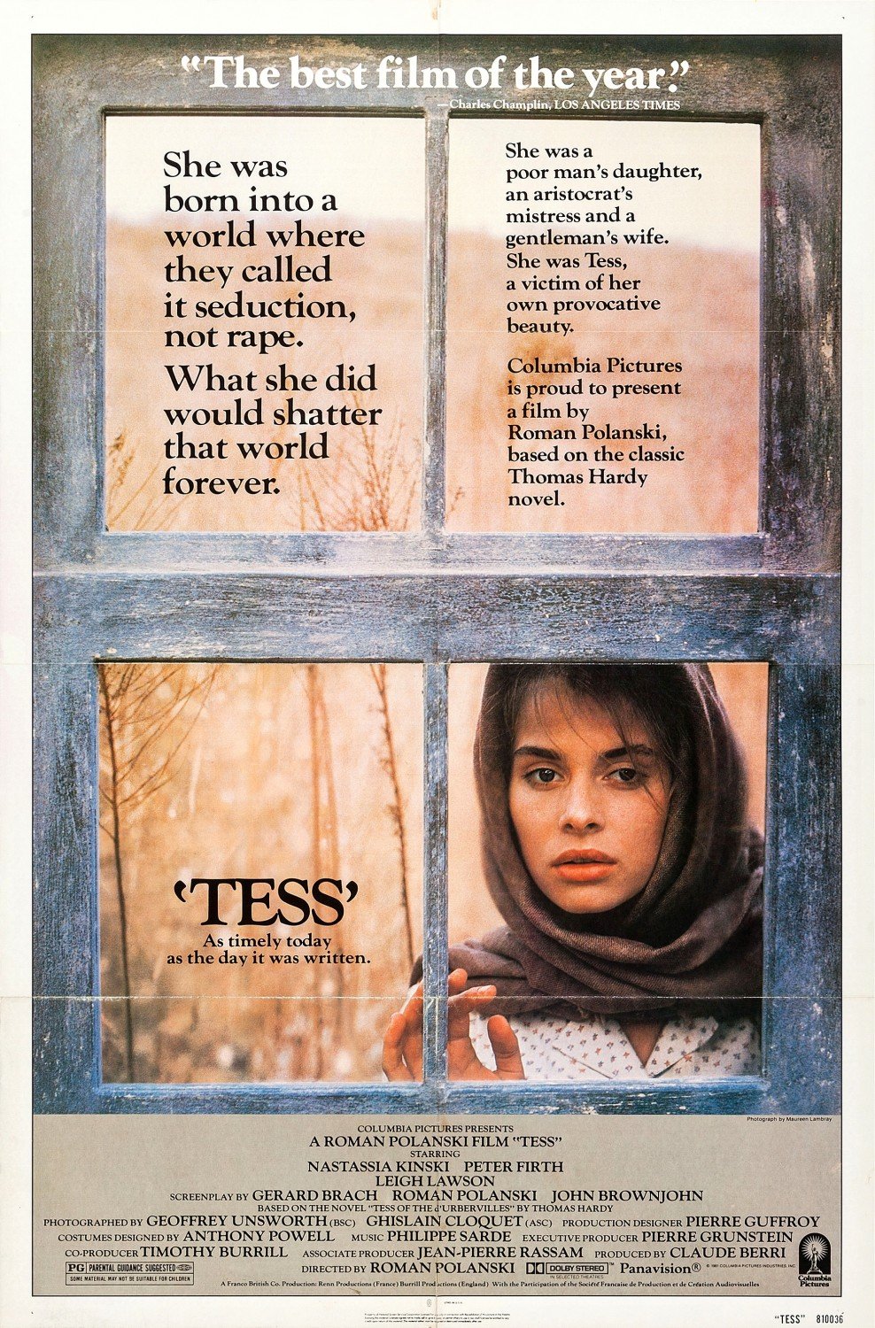 L'affiche du film Tess