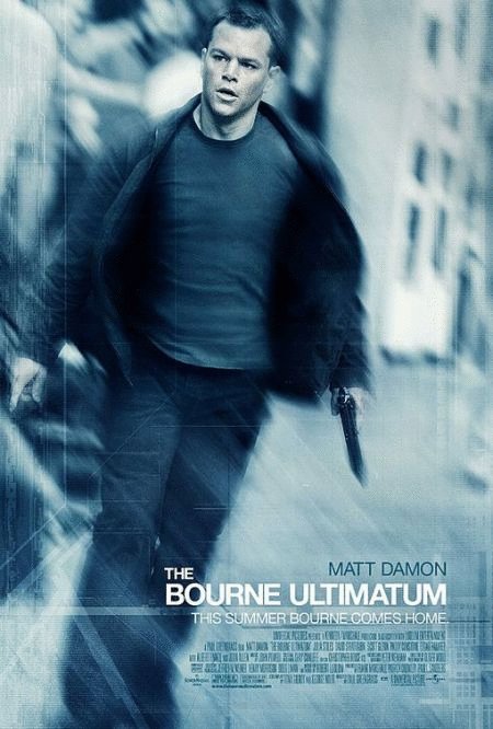 L'affiche du film The Bourne Ultimatum