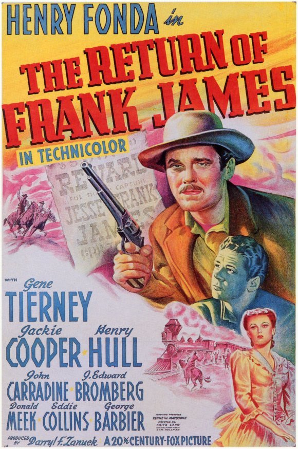 L'affiche du film Le Retour de Frank James