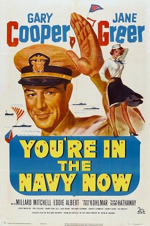 L'affiche du film You're in the Navy Now