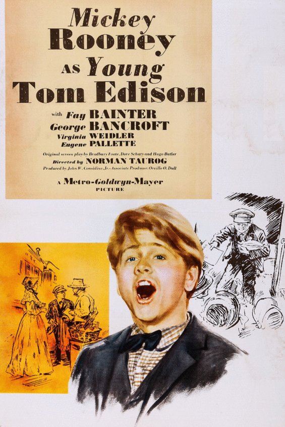 L'affiche du film Young Tom Edison