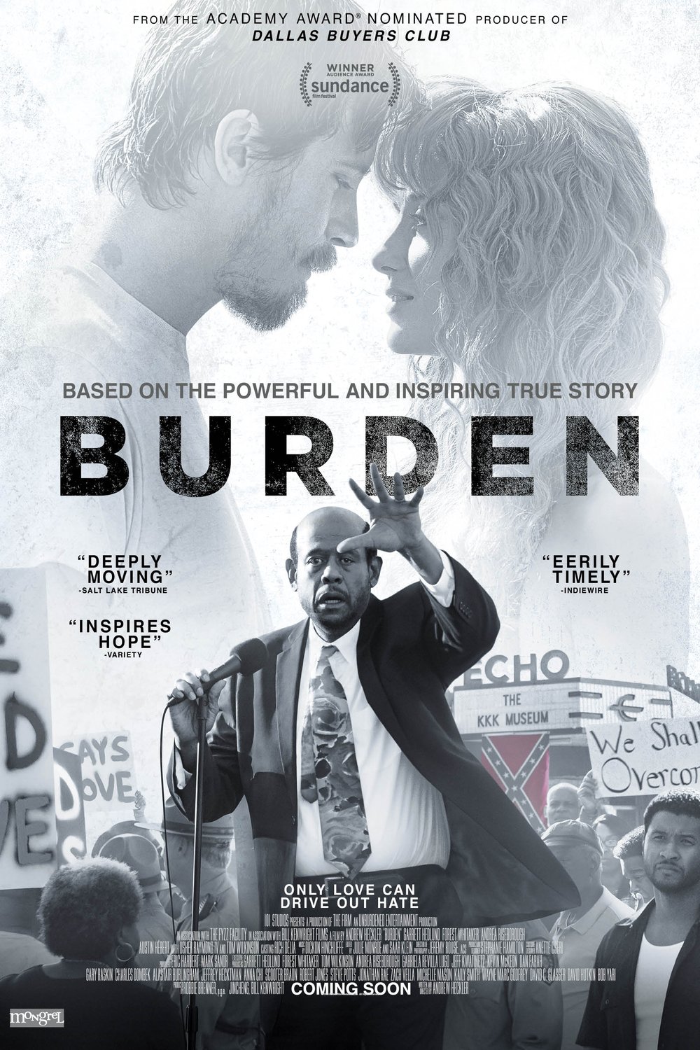 L'affiche du film Burden