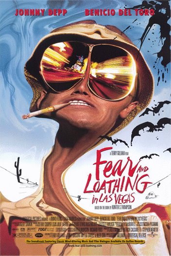 L'affiche du film Fear and Loathing in Las Vegas