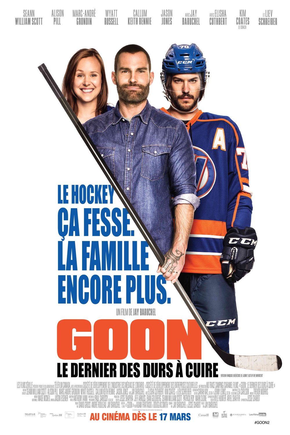 L'affiche du film Goon: Le dernier des durs à cuire