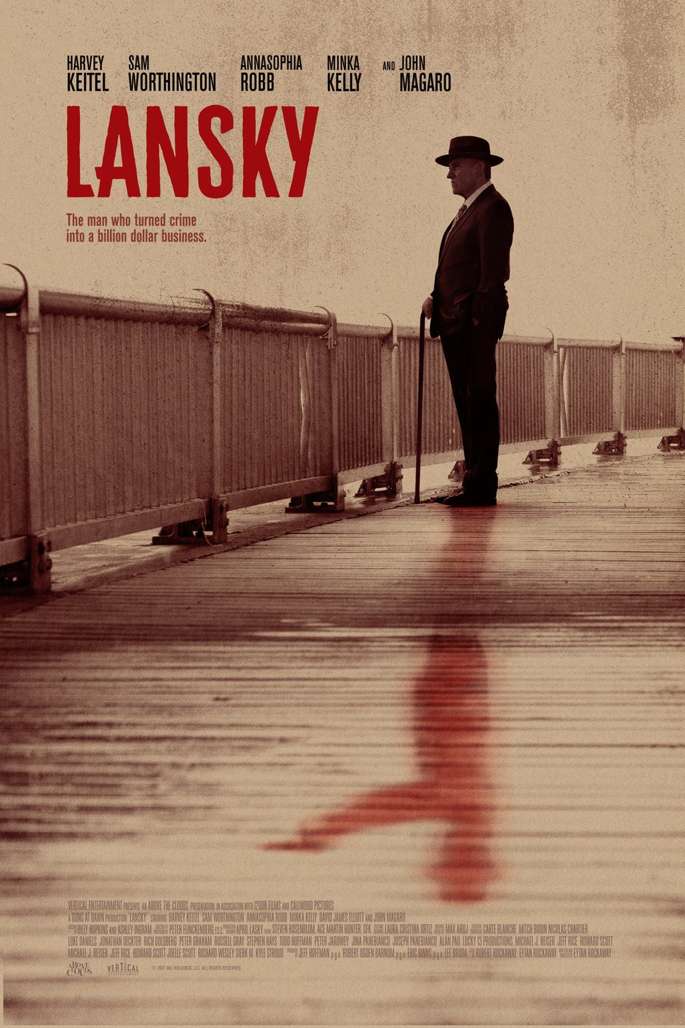 L'affiche du film Lansky