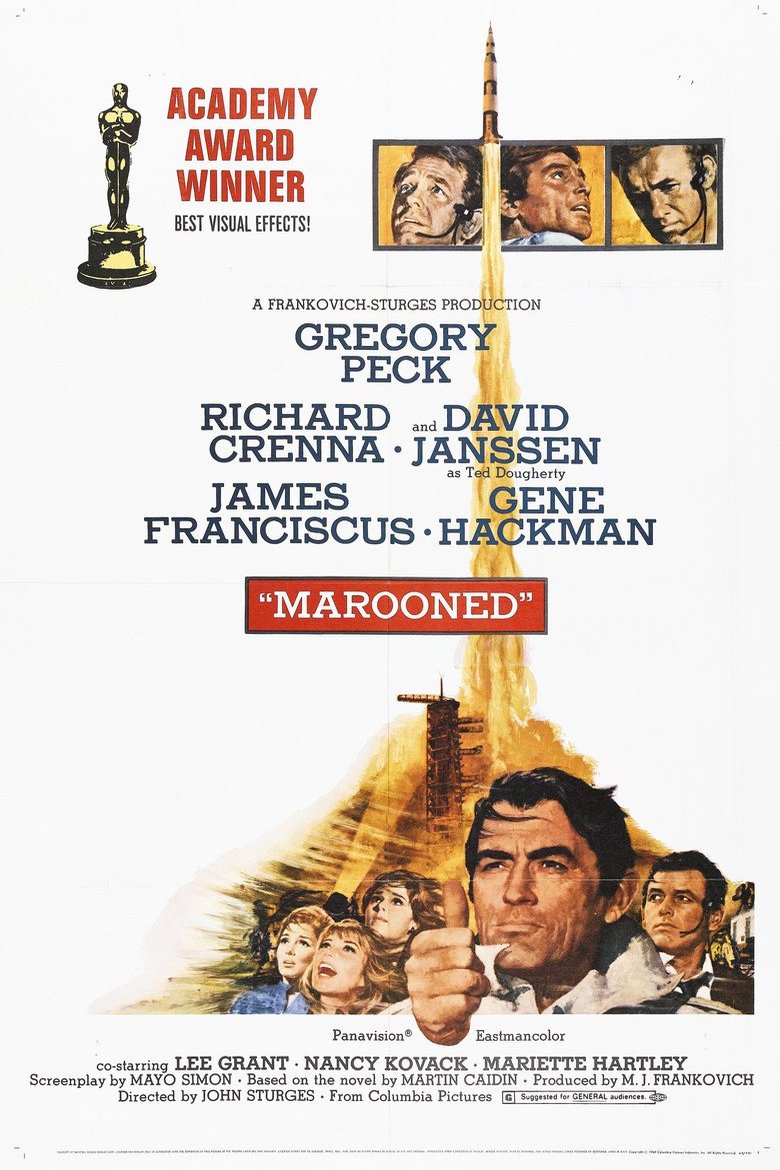 L'affiche du film Marooned
